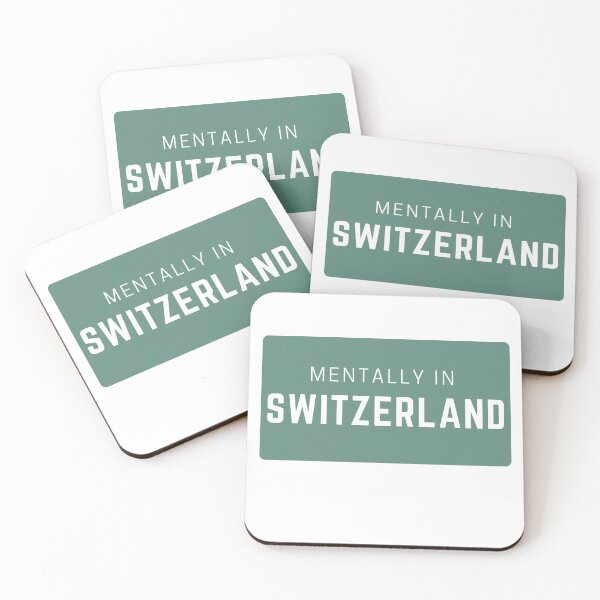 Item preview, Mentally in Switzerland - Minimal designed and sold by drymartini52.