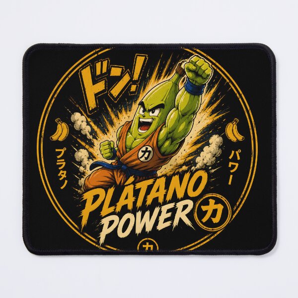 Item preview, Plátano Power Tropical Anime Warrior designed and sold by Dominicanada.