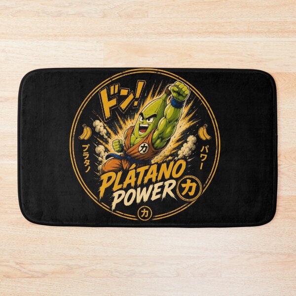 Item preview, Plátano Power Tropical Anime Warrior designed and sold by Dominicanada.