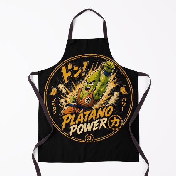 Item preview, Plátano Power Tropical Anime Warrior designed and sold by Dominicanada.