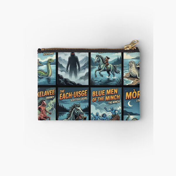 Item preview, Scottish Cryptid Legends Retro Pop Art Collection designed and sold by redsharkuk.