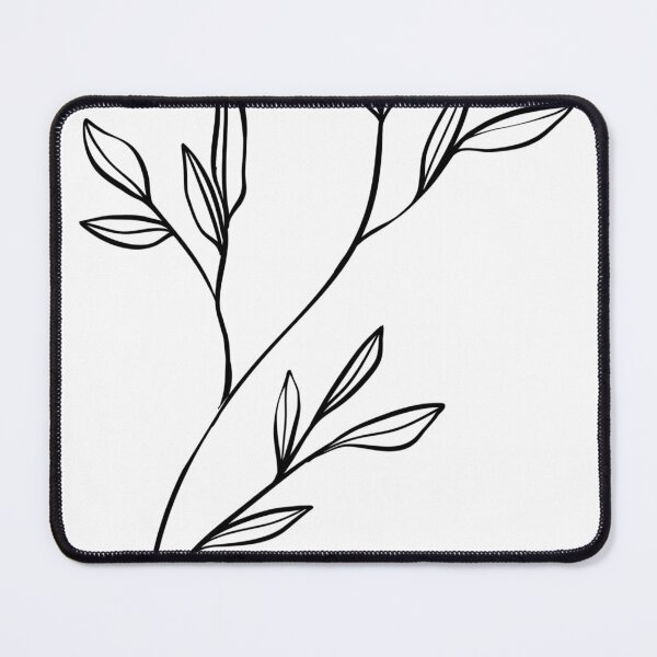 Item preview, Minimalist Botanical Leaf Line Art Elegant Plant Lover Gift designed and sold by OwnZone.