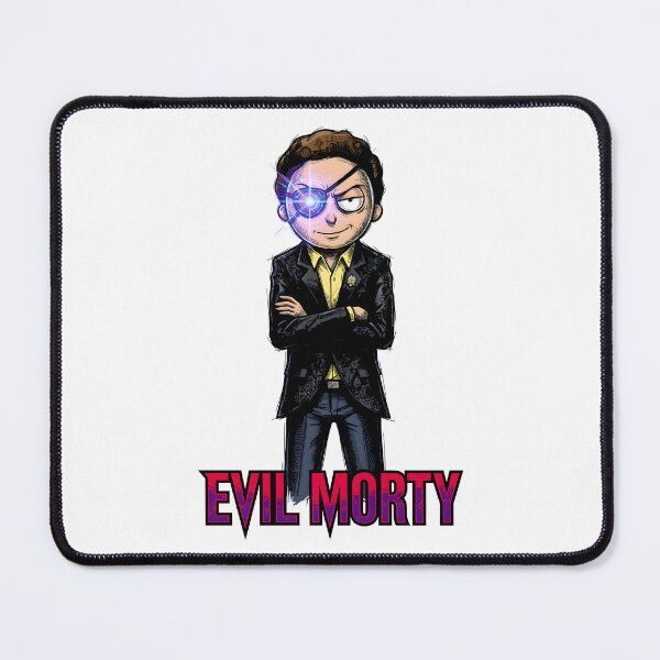 Item preview, Evil Morty Simple Heavy Text Vector Poster designed and sold by Dhenin Studio.