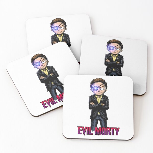 Item preview, Evil Morty Simple Heavy Text Vector Poster designed and sold by Dhenin Studio.