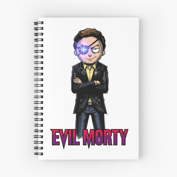 Item preview, Evil Morty Simple Heavy Text Vector Poster designed and sold by Dhenin Studio.
