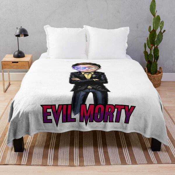 Item preview, Evil Morty Simple Heavy Text Vector Poster designed and sold by Dhenin Studio.