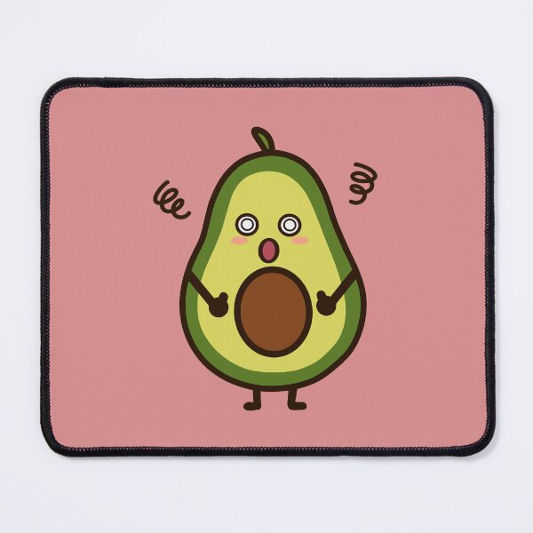 Item preview, Dizzy Avocado Sticker | Cute Kawaii Avocado Character designed and sold by SunCraftStudio.