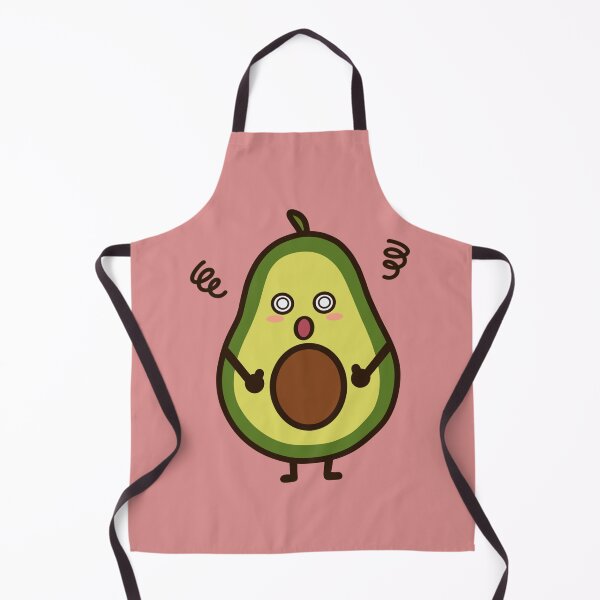 Item preview, Dizzy Avocado Sticker | Cute Kawaii Avocado Character designed and sold by SunCraftStudio.