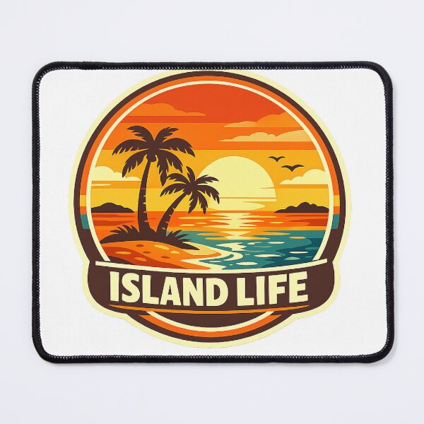 Item preview, Island Life Tropical Palm Sunset designed and sold by Modefissi.