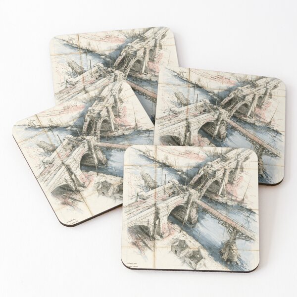 Item preview, River Crossing: Damage and Return Routes designed and sold by ArtbyAdrian.