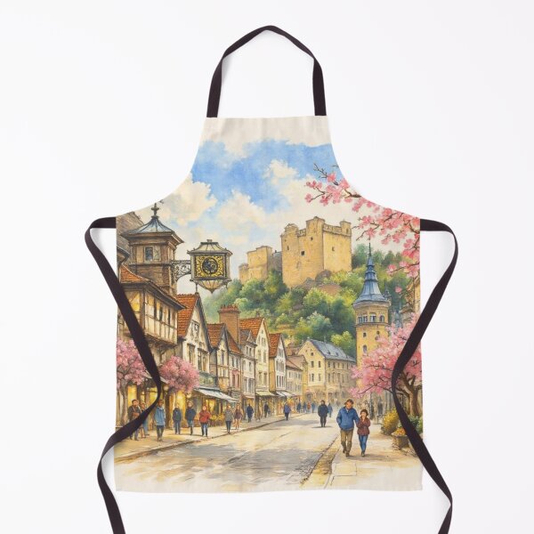 Item preview, Afternoon walk in the old town designed and sold by sid1802.