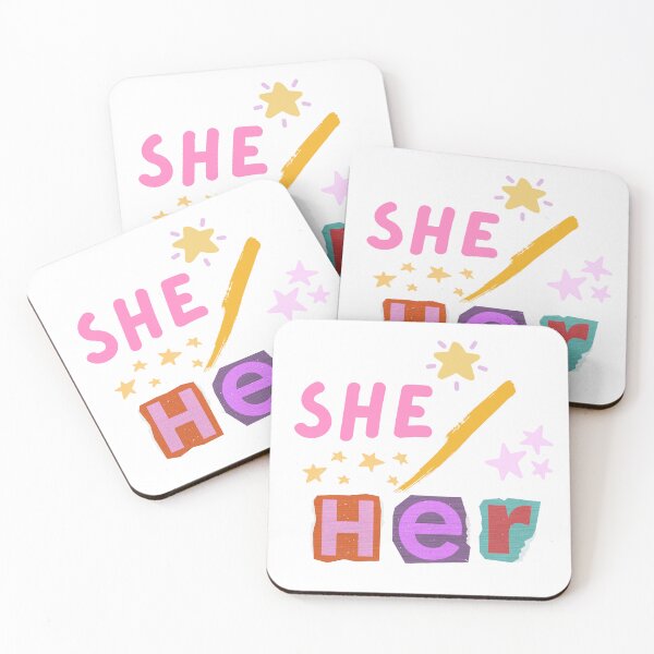 Item preview, She / Her designed and sold by BLBear Studios.