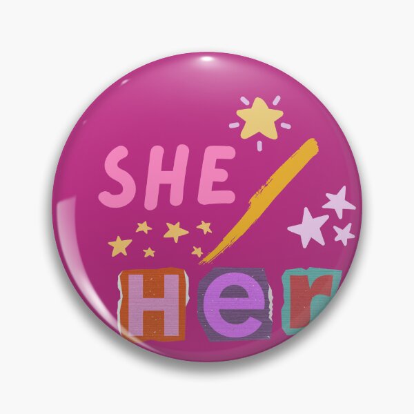 Item preview, She / Her designed and sold by BLBear Studios.