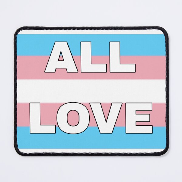 Item preview, All Love Transgender Pride Flag designed and sold by PopBubbleShop.