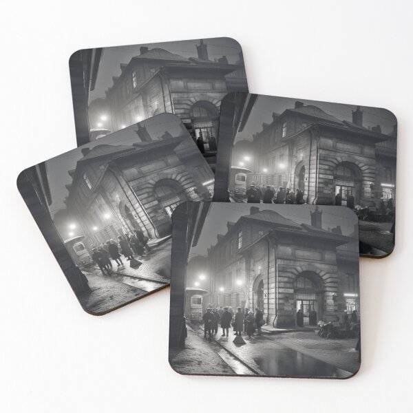 Item preview, The Courier at Occupied Warsaw Station designed and sold by ArtbyAdrian.