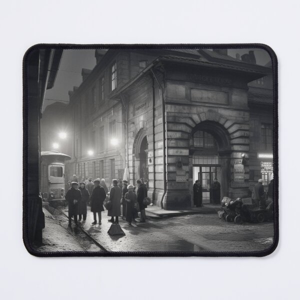 Item preview, The Courier at Occupied Warsaw Station designed and sold by ArtbyAdrian.