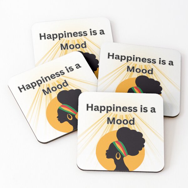 Item preview, Happiness is a Mood designed and sold by Renew Inspiration.