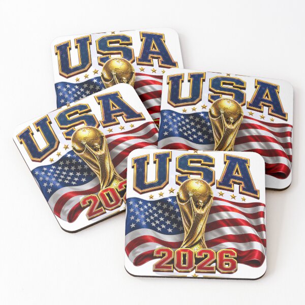 Item preview, USA Football Fan Cartoon Sticker | American Soccer Supporter designed and sold by aminesez22.