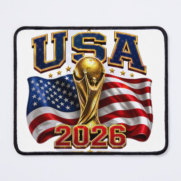 Item preview, USA Football Fan Cartoon Sticker | American Soccer Supporter designed and sold by aminesez22.
