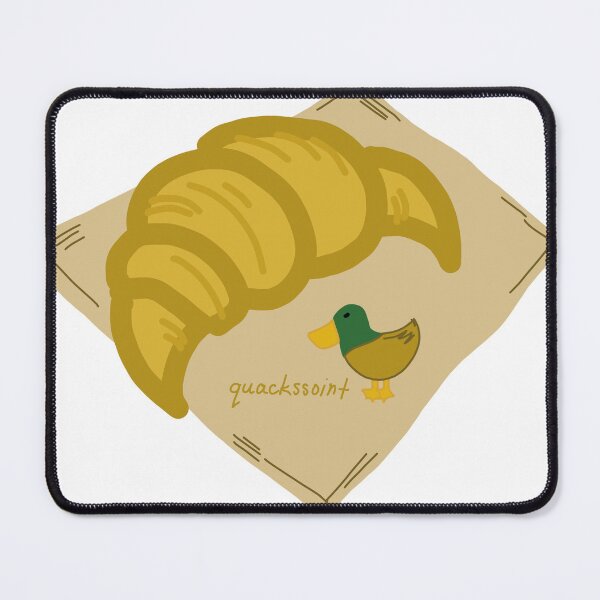 Item preview, Quackssoint - Croissant + Duck designed and sold by Snickerdooodlez.