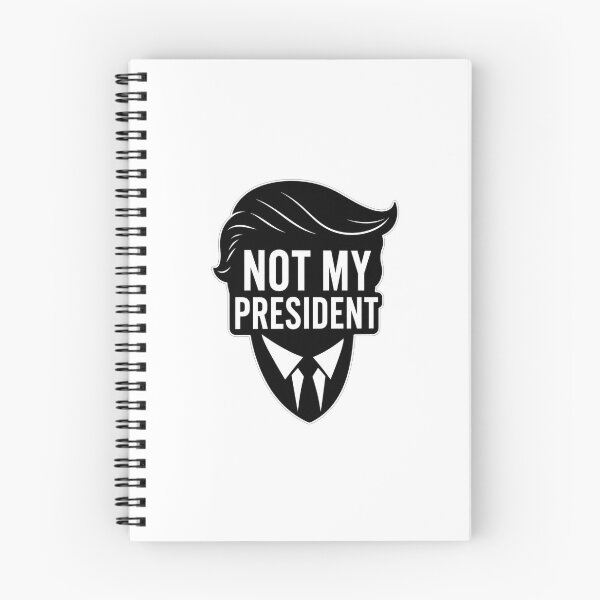 Item preview, Not My President Political Protest Silhouette designed and sold by Owcomm.