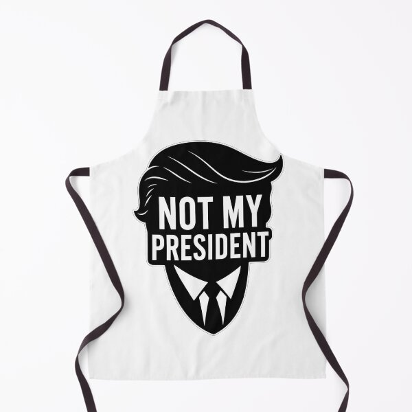 Item preview, Not My President Political Protest Silhouette designed and sold by Owcomm.
