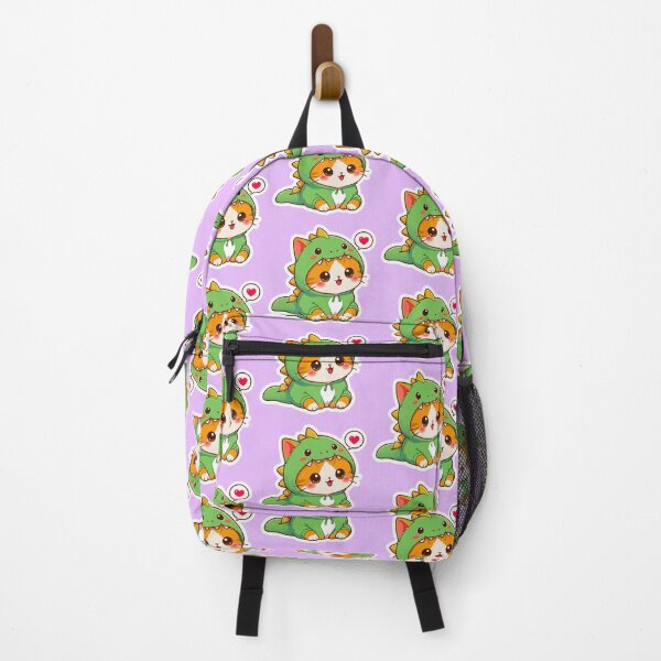 Item preview, Cute Cat Dinosaur Kawaii Sticker designed and sold by NovaCraft.