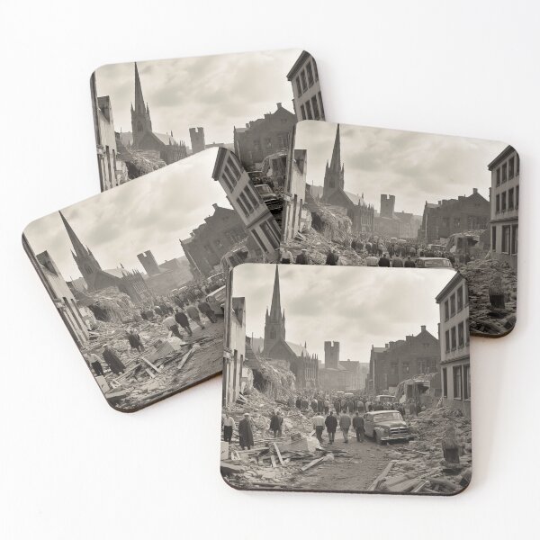 Item preview, Morning After the Coventry Blitz designed and sold by ArtbyAdrian.