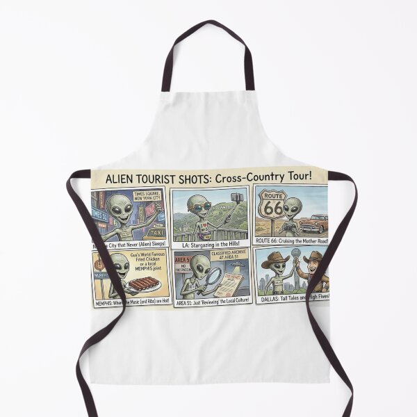 Item preview, Alien Tourist Cross Country Tour designed and sold by HiddenCitadel.