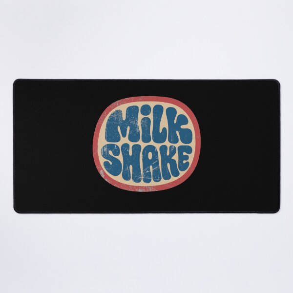 Item preview, Milkshake - Retro 70s Distressed Typography Emblem designed and sold by AnAzArt.