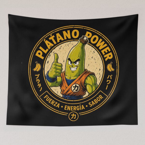 Item preview, Plátano Power Dominican Tropical Badge designed and sold by Dominicanada.