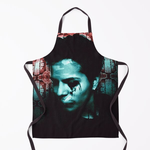 Item preview, Blue Industrial Grunge Portrait designed and sold by danielrospad.