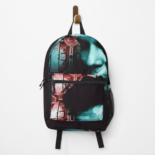 Item preview, Blue Industrial Grunge Portrait designed and sold by danielrospad.