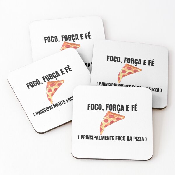 Item preview, Foco Forca e Fe Na Pizza Meme designed and sold by NeoThreadss.