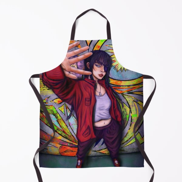 Item preview, Beautiful girl with an explosive graffiti designed and sold by Witseart.