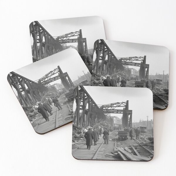Item preview, The Broken Crossing at Rotterdam designed and sold by ArtbyAdrian.