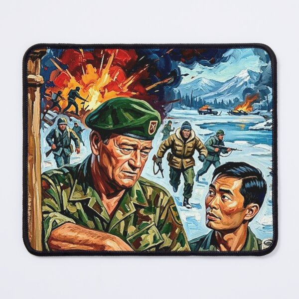 Item preview, The Fight for Vietnam. – The Green Berets Fine Art Print designed and sold by Art's Diner.