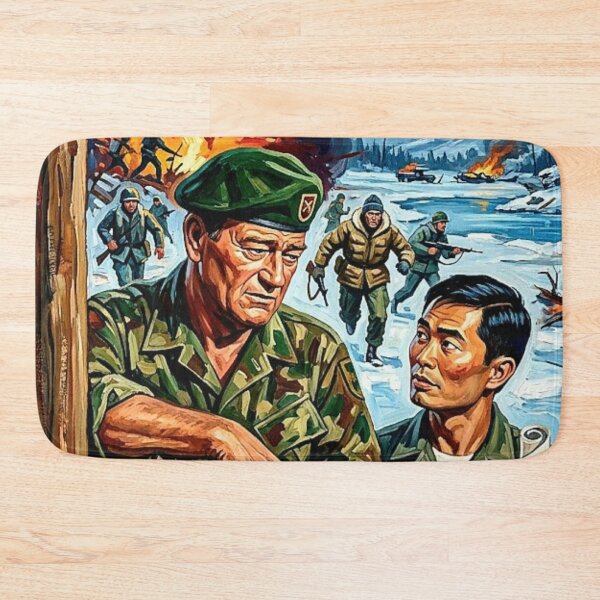Item preview, The Fight for Vietnam. – The Green Berets Fine Art Print designed and sold by Art's Diner.