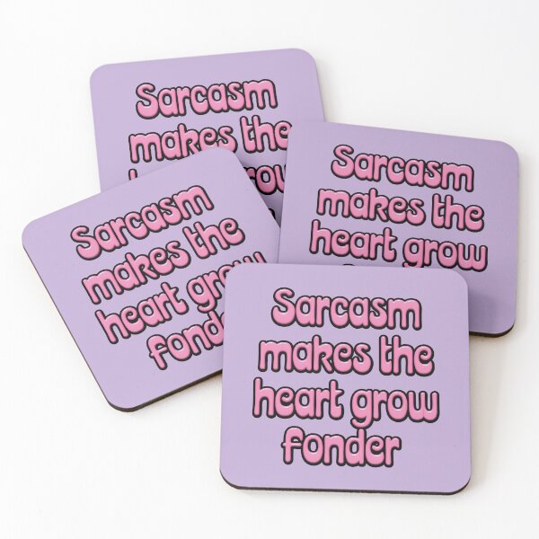 Item preview, Sarcasm Makes the Heart Grow Fonder designed and sold by tigrootiger.