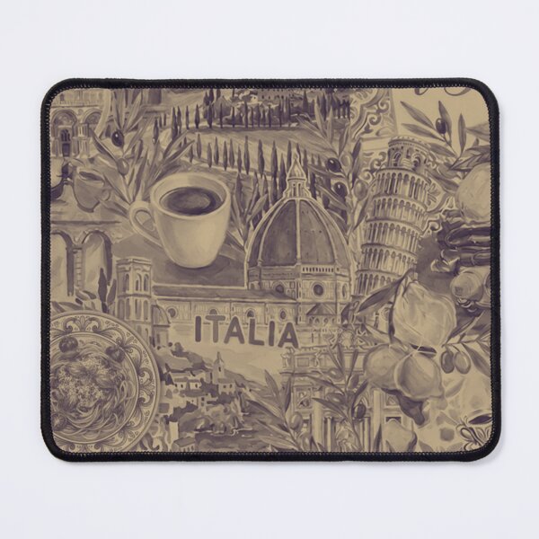 Item preview, Italy collage in vintage style designed and sold by Knock on my door.