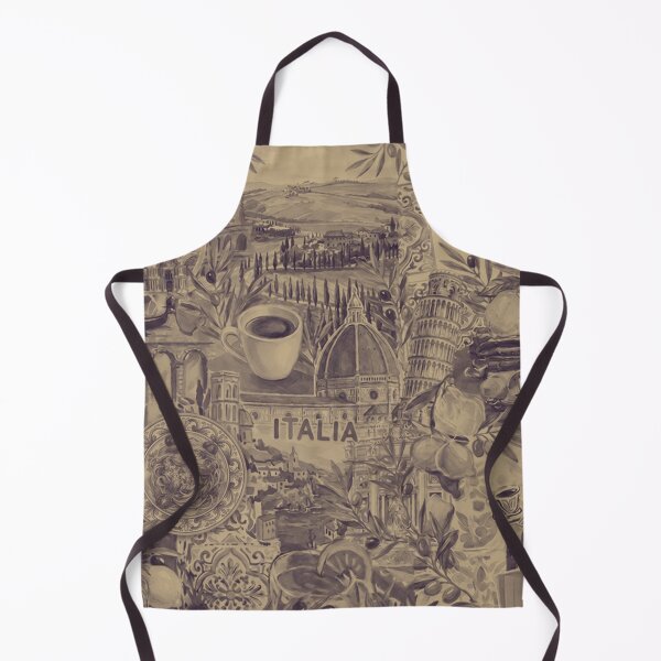 Item preview, Italy collage in vintage style designed and sold by Knock on my door.