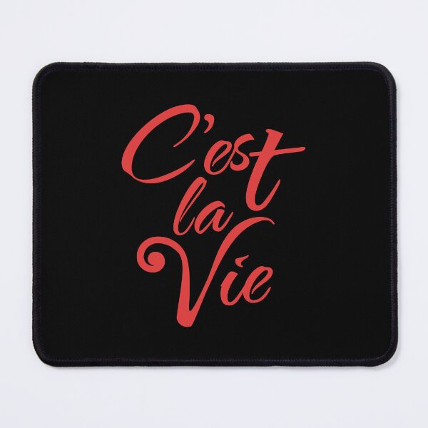 Item preview, Cest La Vie - Red Calligraphy designed and sold by AnAzArt.