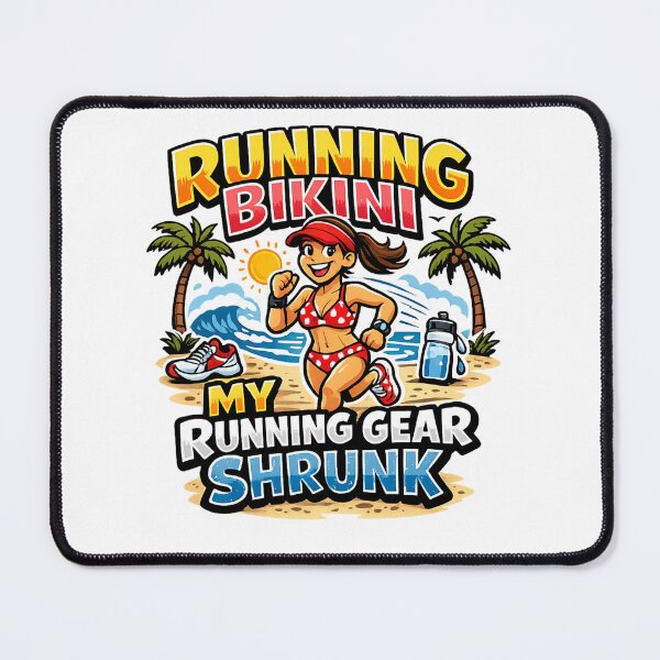 Item preview, My Running Gear Shrunk running bikini designed and sold by DPBTees70.