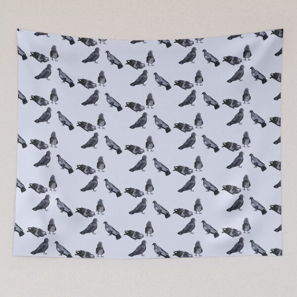 Item preview, Flock of pigeons designed and sold by Naurelia.
