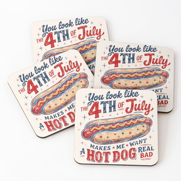 Item preview, Funny You Look Like The 4th Of July - Makes Me Want A Hot Dog Real Bad designed and sold by legendaryskins.