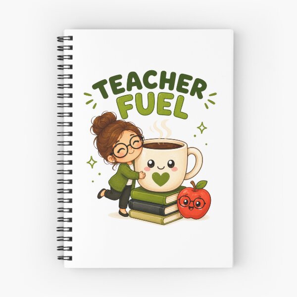 Item preview, Teacher Fuel Funny Teacher Coffee Lover Gift designed and sold by INVITOARTE.