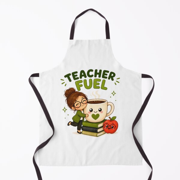 Item preview, Teacher Fuel Funny Teacher Coffee Lover Gift designed and sold by INVITOARTE.