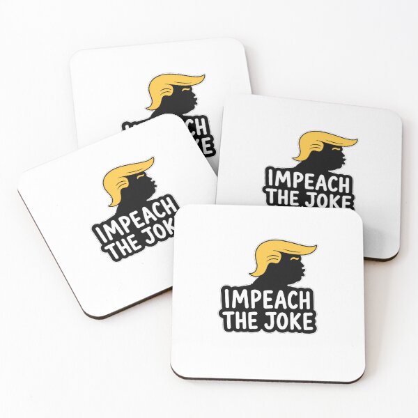Item preview, Impeach The Joke Funny Political Satire Silhouette Tee designed and sold by Owcomm.