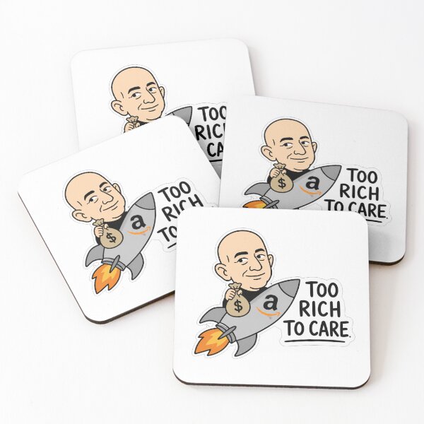 Item preview, Too Rich To Care Funny Billionaire Rocket Meme designed and sold by Owcomm.