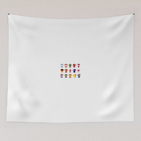 Item preview, World Football Jersey Flags Collection Set designed and sold by KAWAII STUDIO NB.